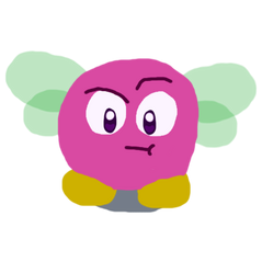 Digital drawing of Birdette, by us