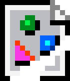 The old Windows broken image symbol